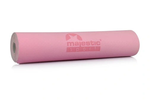 Mata do ćwiczeń jogi fitness Majestic Sport