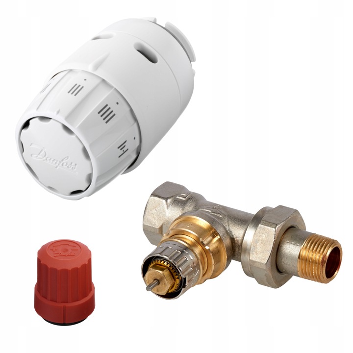 Danfoss zestaw termostatyczny PROSTY RA-N 15 1/2'' + RAS-C2