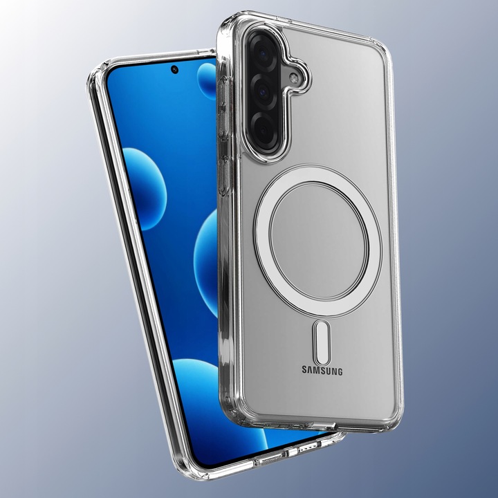 Etui do Samsung A56 5G | Wzmacniane CLEAR CASE Przezroczyste | + Szkło