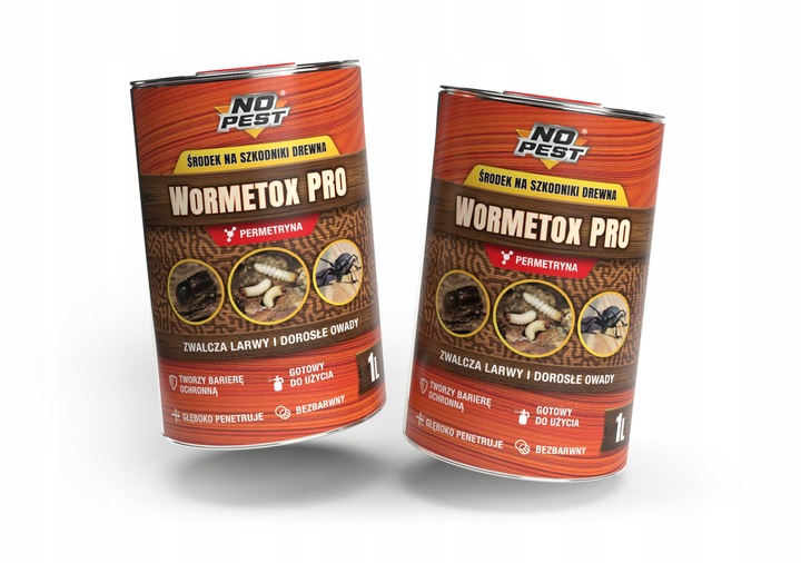 ŚRODEK PREPARAT NA KORNIKI SZKODNIKI DREWNA NO PEST IMPREGNAT