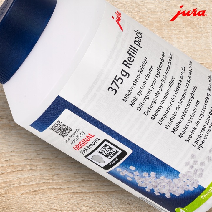 TABLETKI PREPARAT ŚRODEK DO CZYSZCZENIA SYSTEMU MLECZNEGO MLEKA JURA