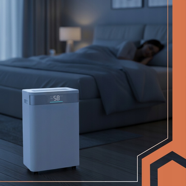 Osuszacz Powietrza 20L/24h Ruhhy WiFi Higrostat Timer Zbiornik 4,3l