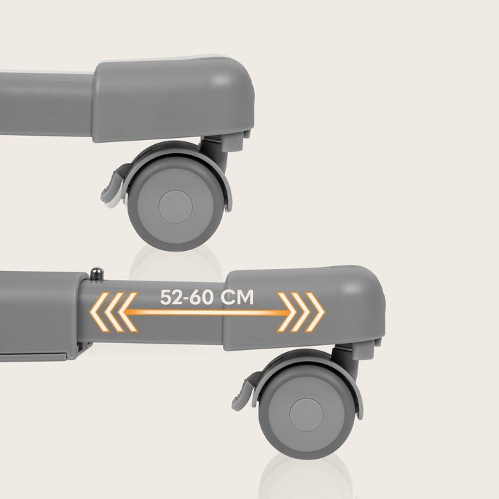 Łóżeczko dostawne, wolnostojące, kołyska 3w1 zestaw dodatków Lionelo Aurora
