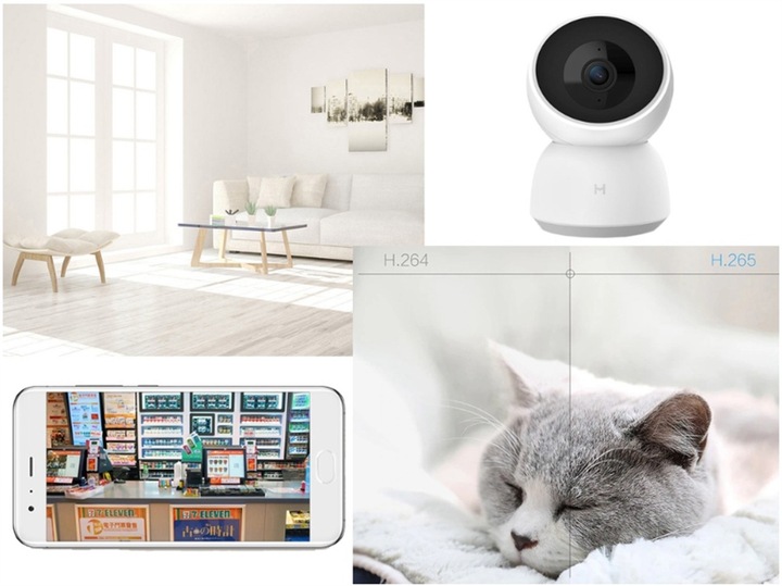 OUTLET IMILAB A1 Kamera NIANIA IP 3MPX 2K H265 360° MIKROFON