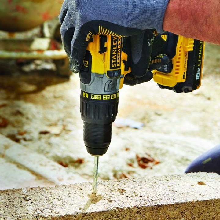 WKRĘTARKA STANLEY FMC625D2 2x2Ah Udar + ADAPTERY