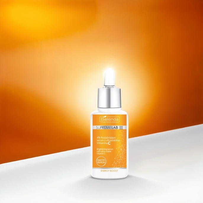 BIELENDA SERUM DO TWARZY SUPREMELAB 4% ROZJAŚNIAJĄCE Z WITAMINĄ C 30ML