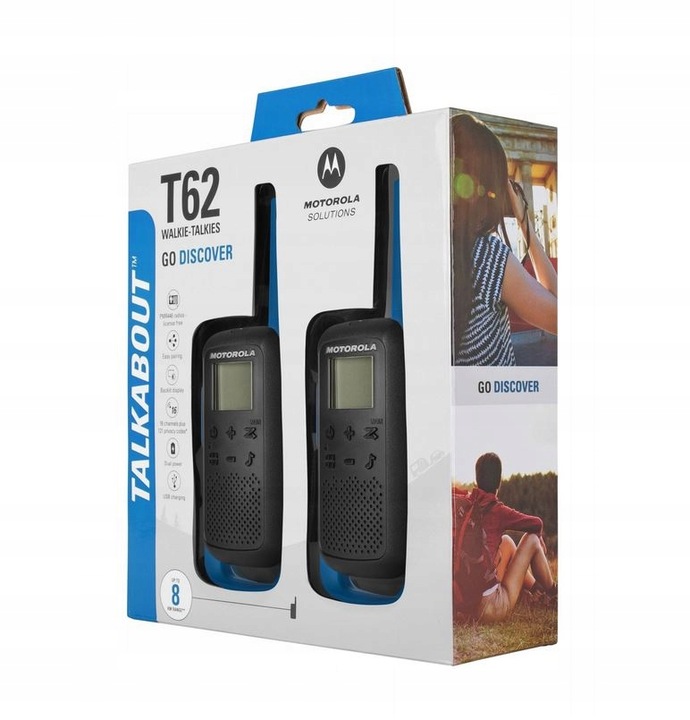 KRÓTKOFALÓWKI Łoki Toki MOTOROLA T62 do 8 km