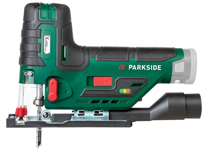 Parkside Wyrzynarka akumulatorowa 12 V PSTKA 12 C3 + brzeszczoty