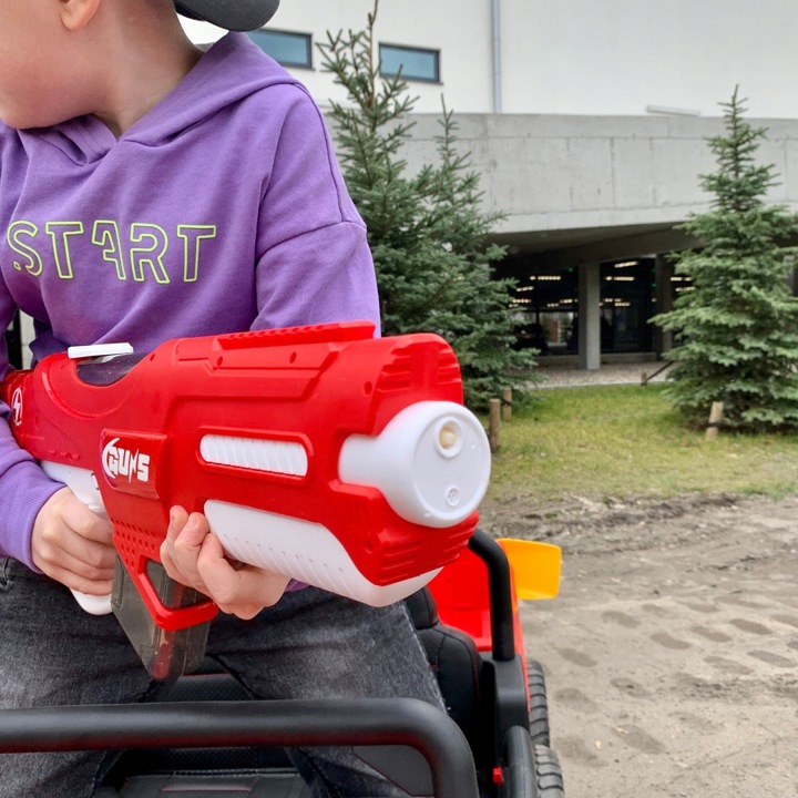 ELEKTRYCZNY DUŻY PISTOLET NA WODĘ MIOTACZ AUTOMATYCZNY WYRZUTNIA WODNA