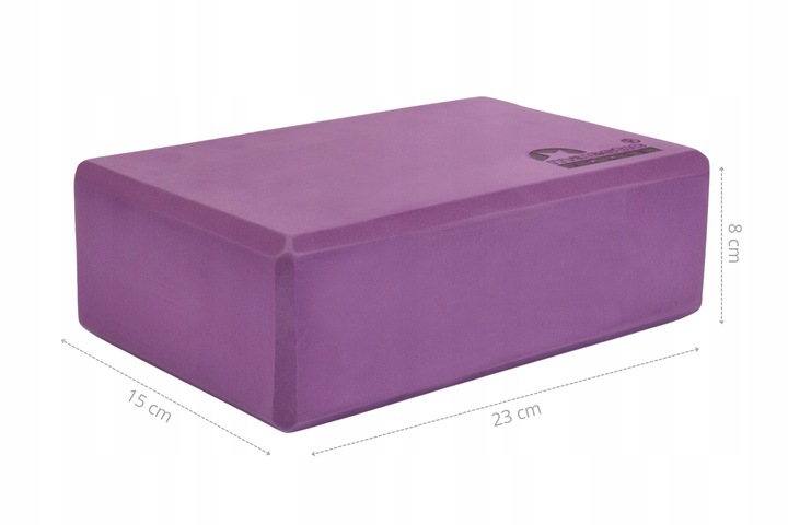 Kostka do jogi blok klocek MajesticSport zestaw x2