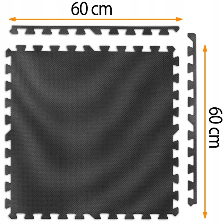 MATA DO ĆWICZEŃ GIMNASTYCZNA POD SPRZĘT DO SIŁOWNI PUZZLE 180x120 NEO-SPORT