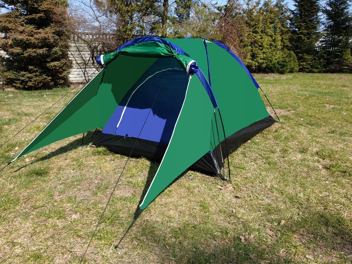 NAMIOT TURYSTYCZNY KEMPINGOWY DUŻY 6-OSOBOWY IGLO 240x290cm