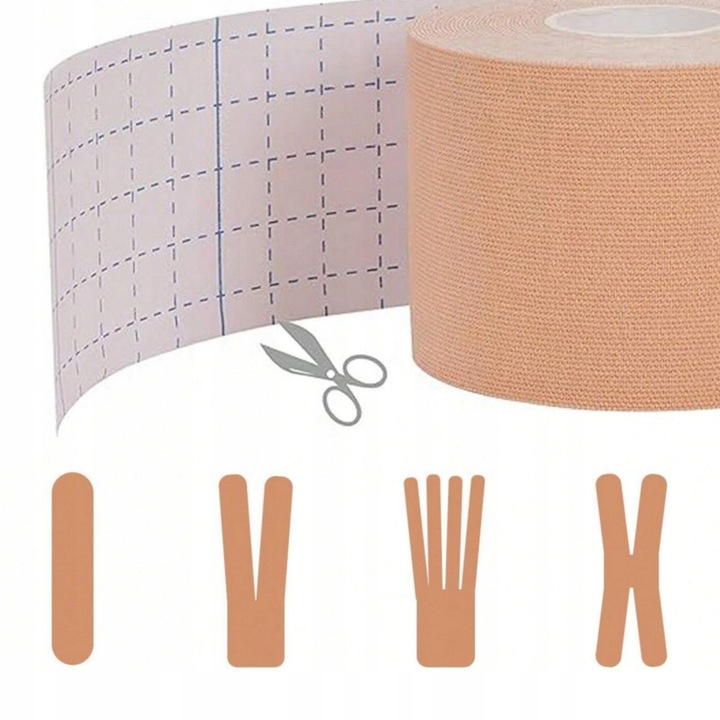ORYGINALNA TAŚMA DO BIUSTU PUSH UP UNOSZĄCA PIERSI MODELUJĄCA TAPING 5M