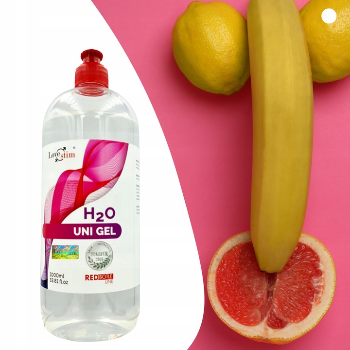 H2O UNI 1000ml wodny lubrykant waginalno analny