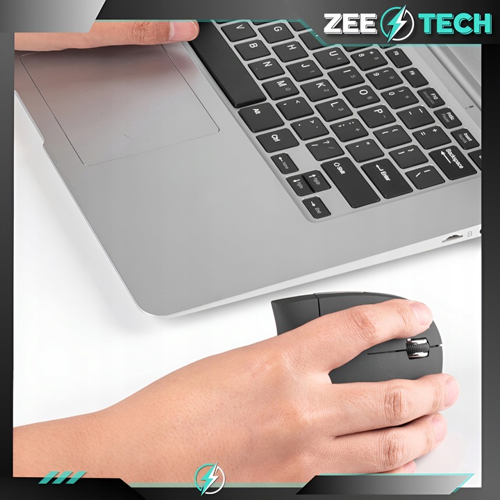 MYSZKA PIONOWA BEZPRZEWODOWA WERTYKALNA CICHA MYSZ DO KOMPUTERA LAPTOPA