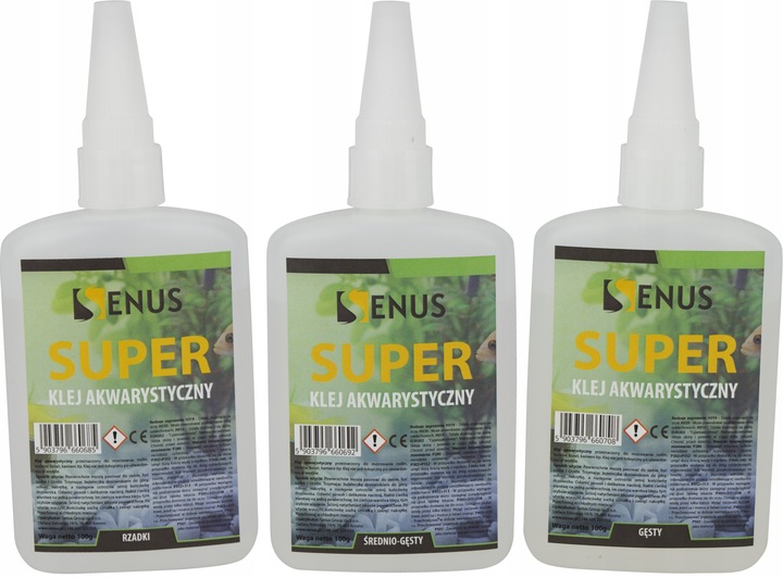 Klej akwarystyczny do roślin Senus GĘSTY 100g