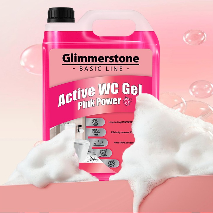 ŻEL PŁYN DO CZYSZCZENIA WC TOALETY SANITARIATÓW TOALET BEZ KAMIENIA 5L