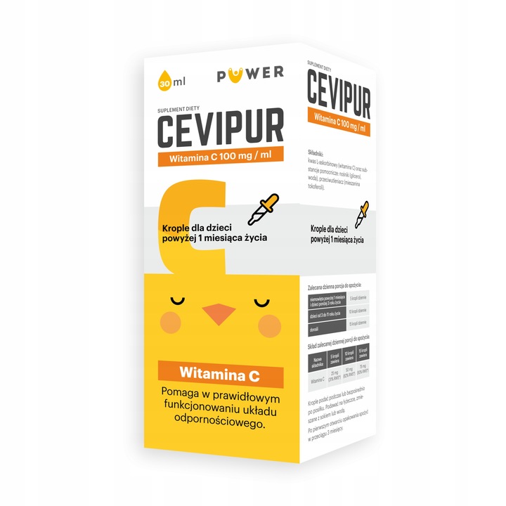 Cevipur Krople Z Witaminą C 30 ml
