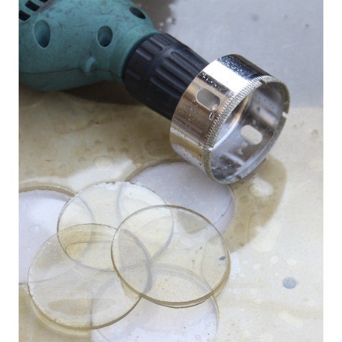 OTWORNICE DO GRESU PŁYTEK SZKŁA ZESTAW 10 szt DIAMENTOWA