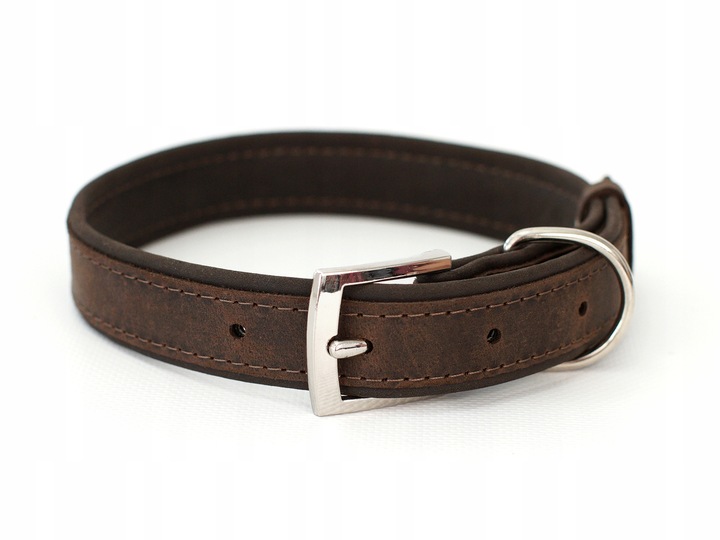 Obroża dla psa z identyfikatorem DBrown rozmiar M