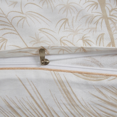 JASNA POŚCIEL 220x200cm + 2 POSZEWKI ELEGANCKA Z LAMÓWKĄ 100% BAWEŁNA