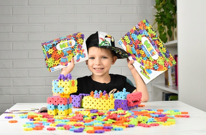 Klocki Meli Konstrukcyjne Basic 600 sztuk +PREZENT