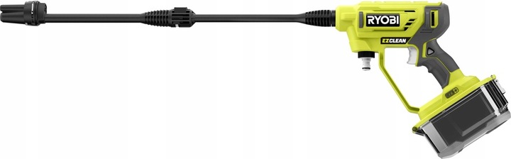 RYOBI AKUMULATOROWA MYJKA ciśnieniowa PISTOLET RY18PW22A 22BAR LANCA