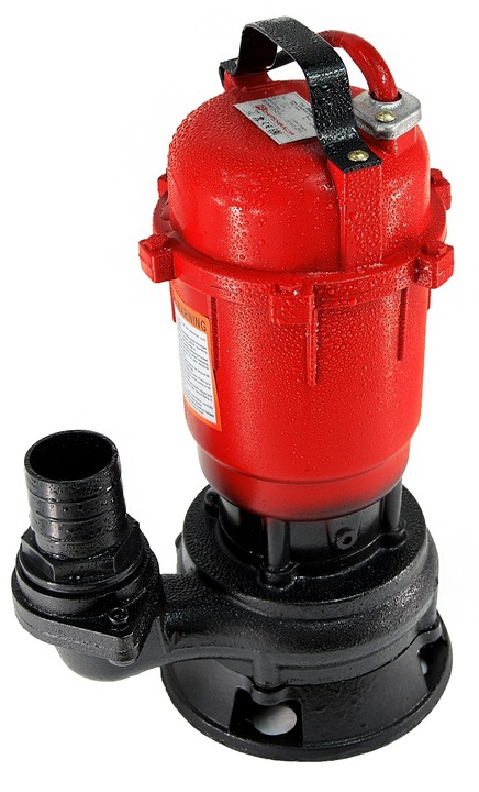 POMPA DO WODY CZYSTEJ SZAMBA BRUDNEJ Z ROZDRABNIACZEM ZATAPIALNA MOCNA