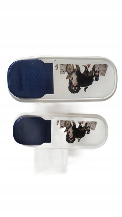 ZESTAW POJEMNIKÓW NA KARMĘ DLA ZWIERZAT Z ŁOPATKĄ"ROTHO"6L,4L