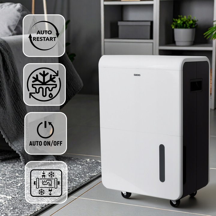 Osuszacz powietrza SEVA pochłaniacz wilgoci cichy wydajny aż 70L/24h +