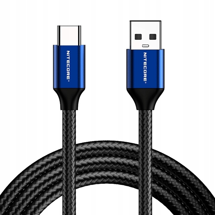 Kabel Nitecore UAC20 z USB-C na USB-A 2.0 1000mm