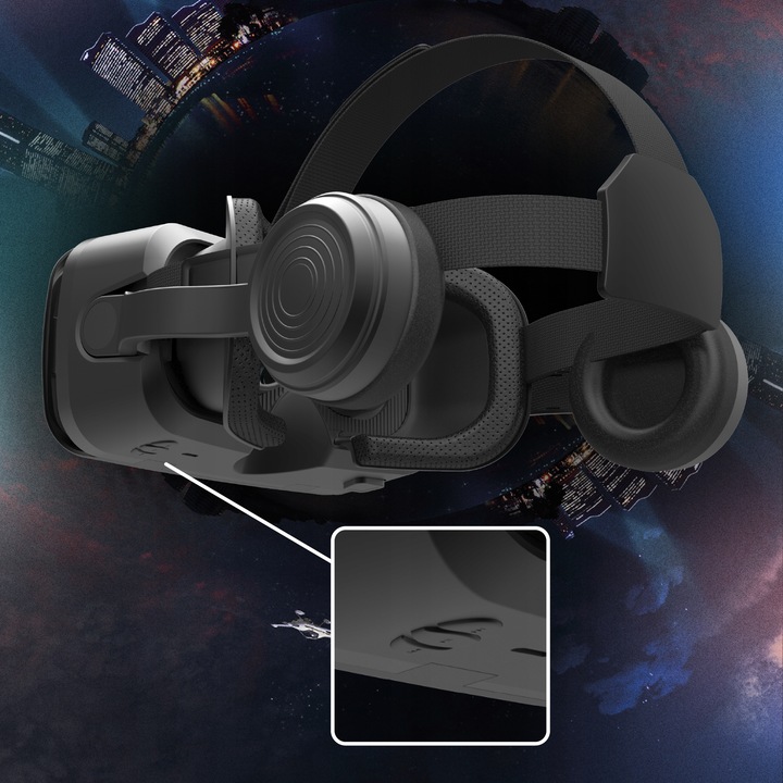 OKULARY VR GOGLE 3D MIRU VMR600E