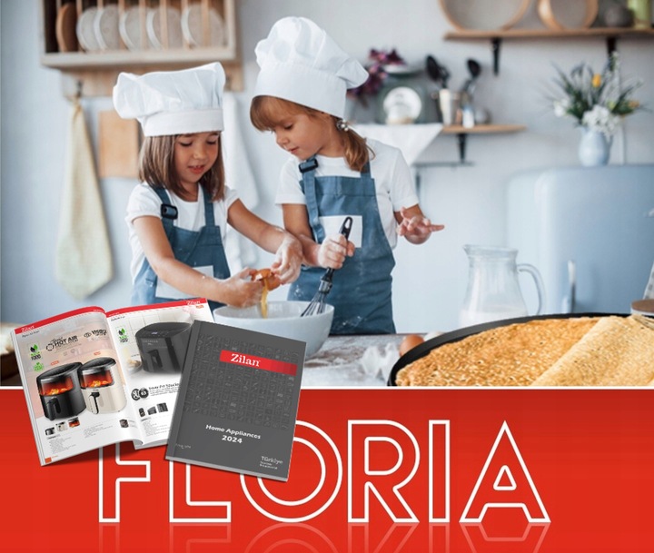 NALEŚNIKARKA ELEKTRYCZNA FLORIA BIAŁA 20CM 700W