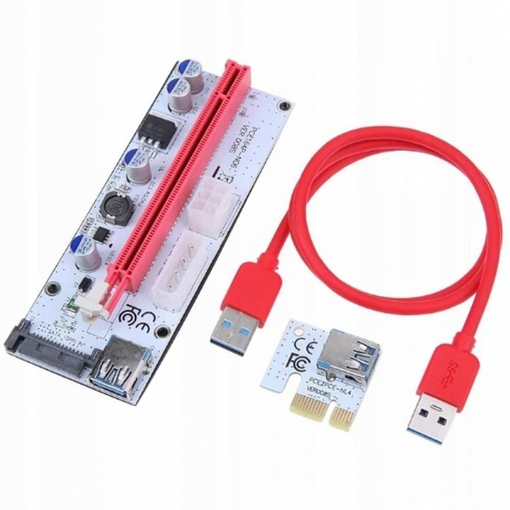Riser 008S GOLD Najnowszy model! USB 3.0 PCI-E