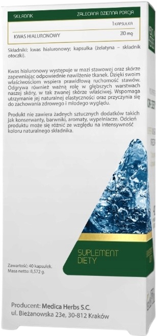 Zestaw Kolagen morski + Kwas hialuronowy Nawilżenie stawów Jędrna skóra