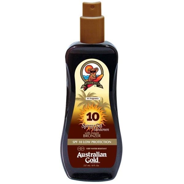 Australian Gold gel bronzer spray 237ml brązujący spf10 do ciała