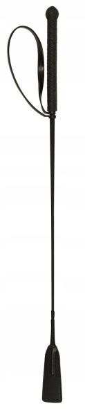 Bat skokowy jeździecki do jazdy konnej czarny, 65 cm, palcat,