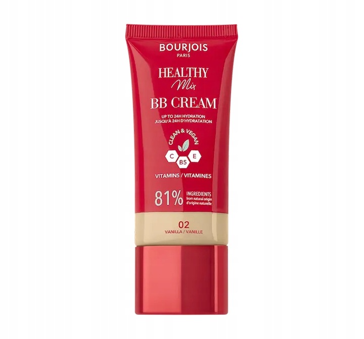 Bourjois Healthy Mix BB Cream Krem BB kryjąco nawilżający - 02 Vanilla