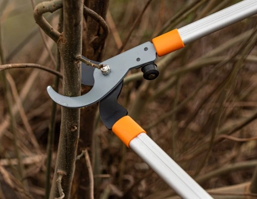 2x SEKATOR DO GAŁĘZI KRZEWÓW PĘDÓW OGRODOWY TELESKOPOWY ZESTAW MAŁY + DUŻY