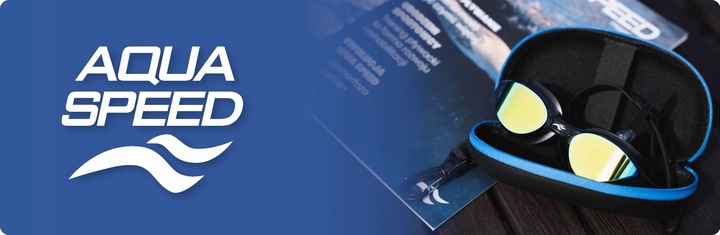 Okulary do pływania lustrzanki AQUA SPEED Vortex Mirror 07 +etui