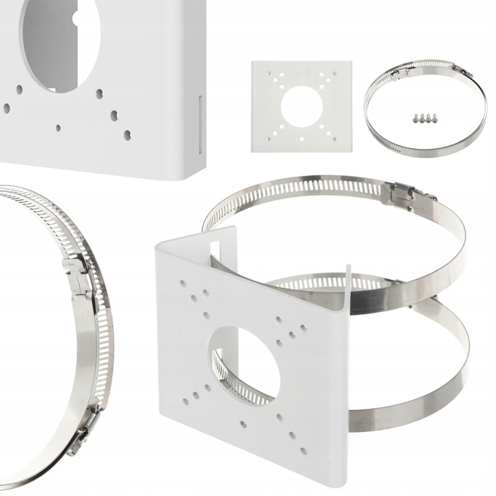 ADAPTER Uchwyt słupowy do mocowania kamery Uniview typu bullet