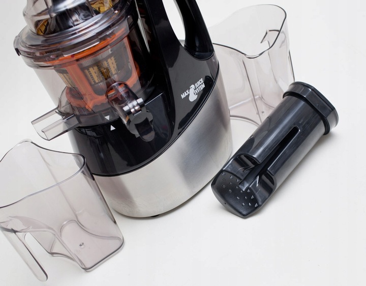 Wyciskarka wolnoobrotowa Berlinger 800W mocna sokowirówka 3 sita duży