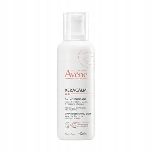 AVENE XeraCalm A.D Balsam uzupełniający lipidy skóra sucha, 400ml