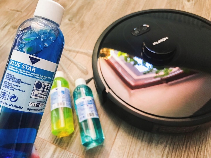 Blue Star WYDAJNY Płyn do robotów czyszczących mopujących 200 ml z pipetą