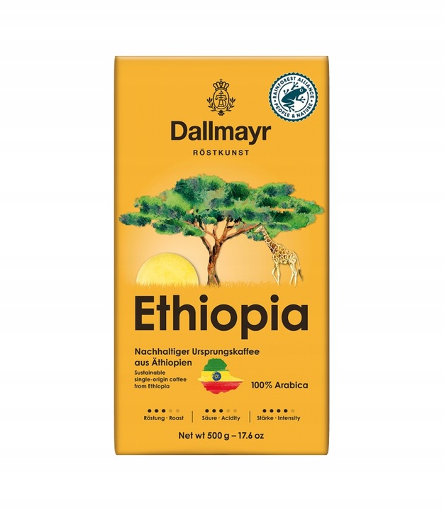 KAWA MIELONA DALLMAYR ETHIOPIA HVP 500G
