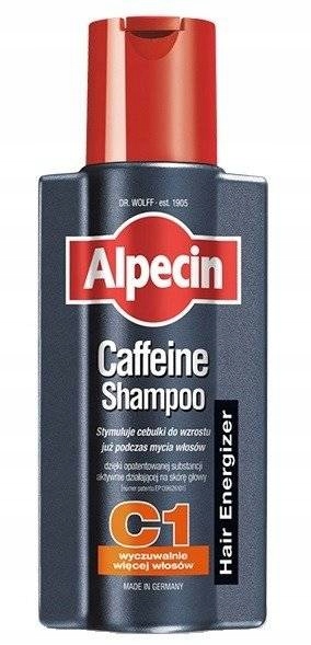 Alpecin Coffein Shampoo C1 250 ml dla mężczyzn Szampon do włosów