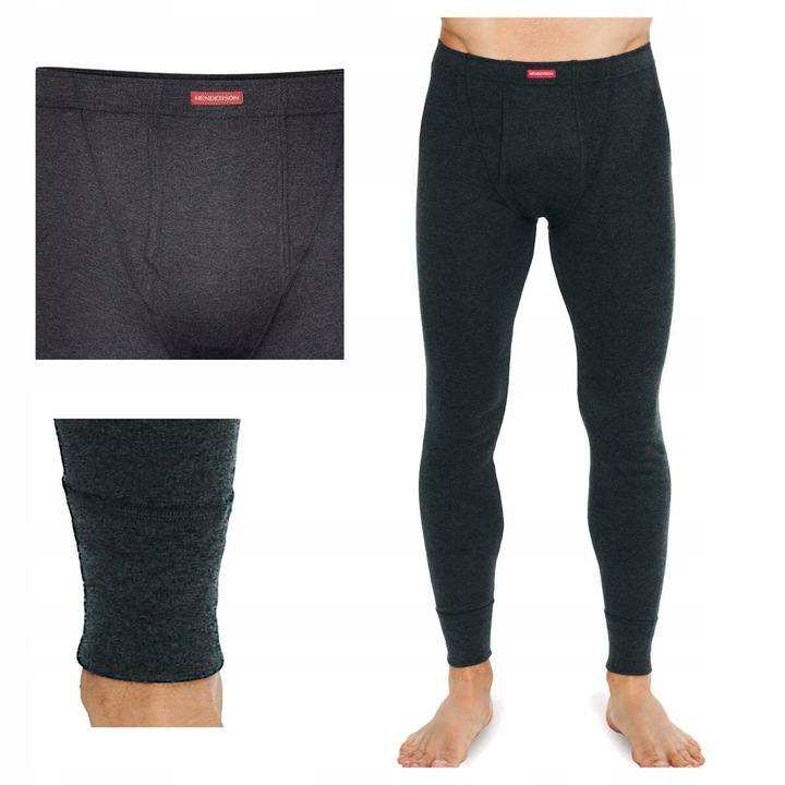 HENDERSON Kalesony 4862 ciemny melanż 3XL