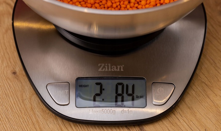 ELEKTRONICZNA PREZYZYJNA WAGA KUCHENNA 5KG MISA 2L