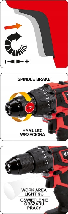 YATO WIERTARKO WKRĘTARKA UDAROWA 18 V YT-82787