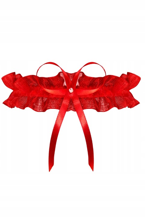 JULIMEX podwiązka ODESSA RED PW 02 PLUS SIZE czerwone STUDNIÓWKA